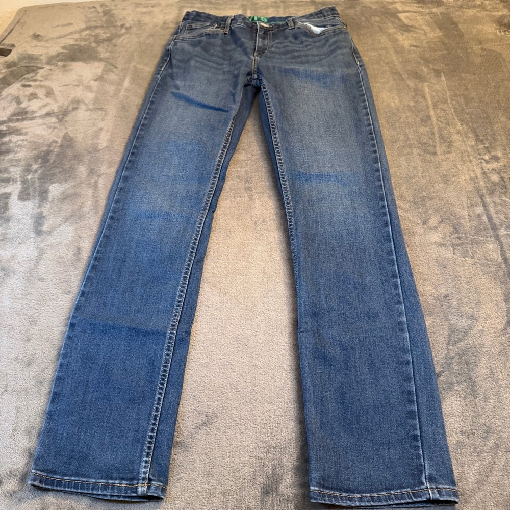 Levi's‎ 511 Slim Fit Jeans Blue Adjustable Waist Denim Pants Size 18 Reg 29x31"